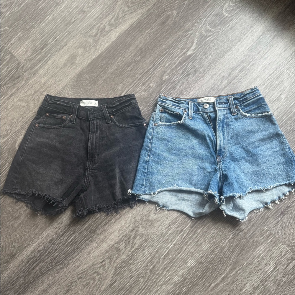 Abercrombie & Fitch Curve Love Women's Denim Shorts